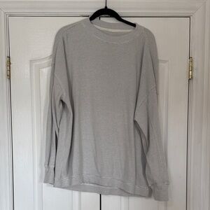 Women’s Gray Tunic Sweatshirt